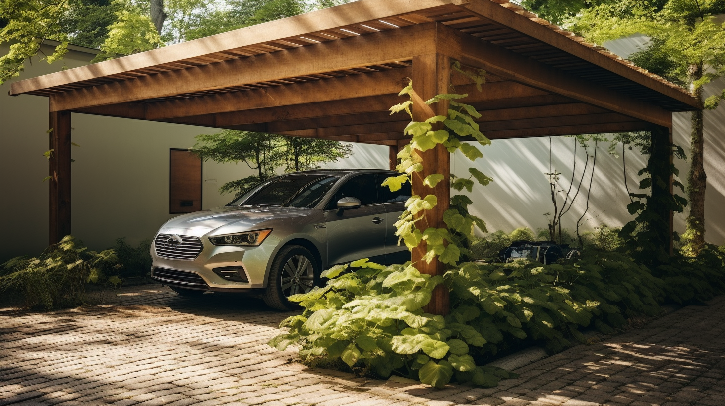 Caramanchao para Garagem