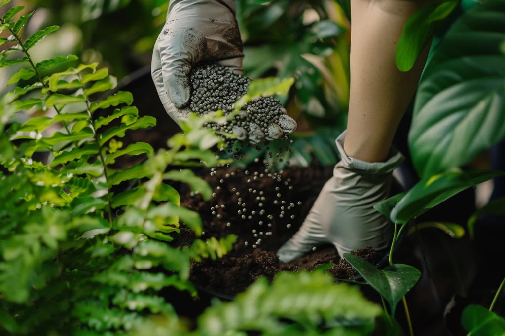 Adubo em Jardins Verticais