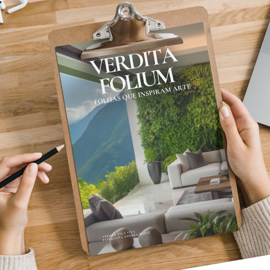 Jardim Vertical Revista Inspiração Design Verditá Folium Atelier Tela Viva