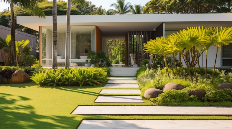 jardim Moderno Paisagismo