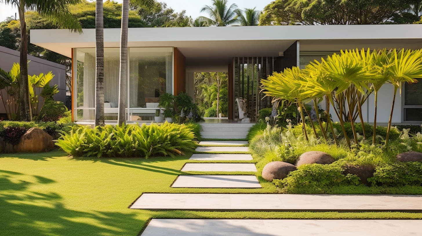 jardim Moderno Paisagismo