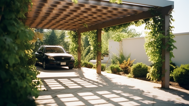 Caramanchao para garagem