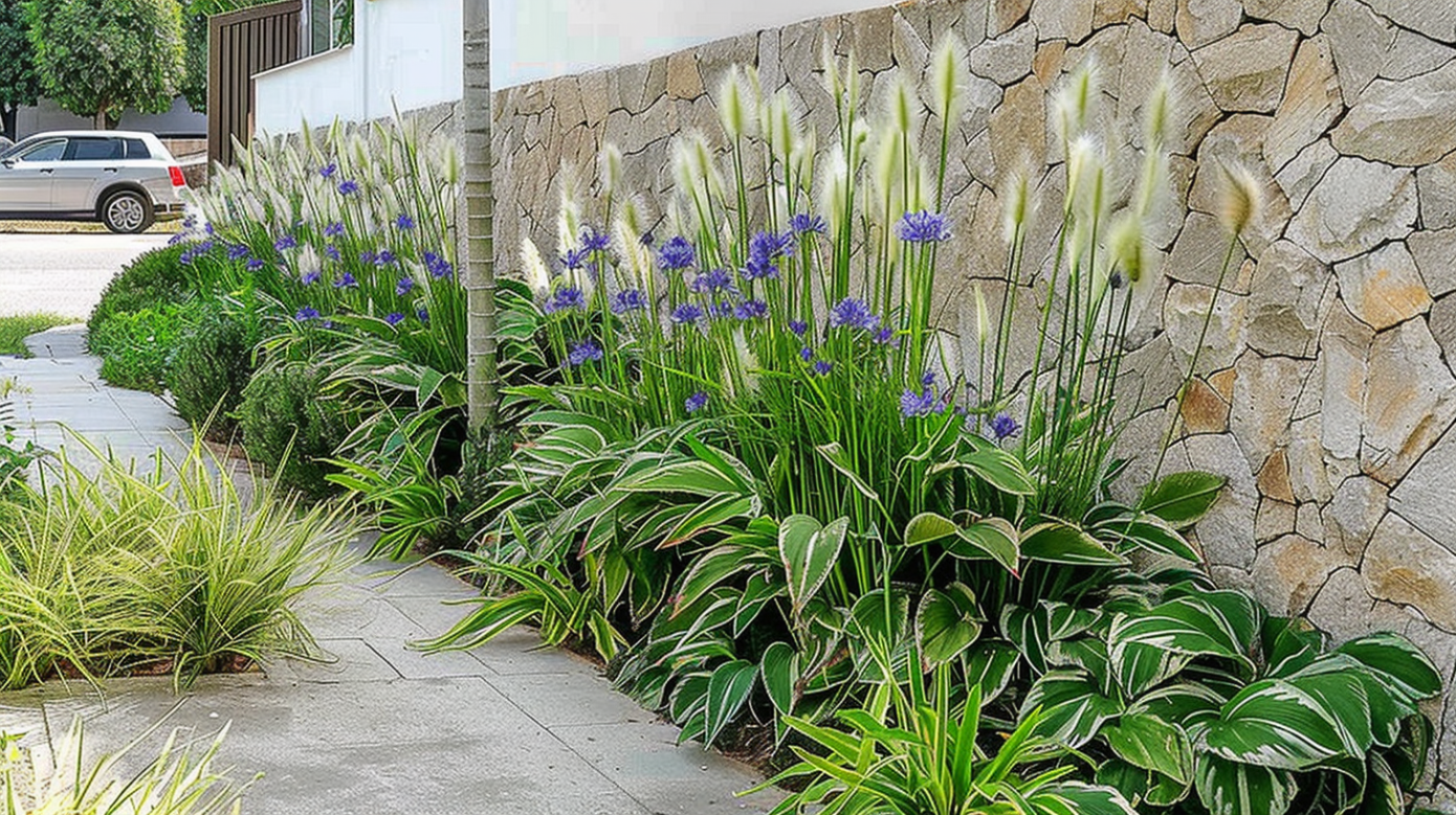 muro externo paisagismo